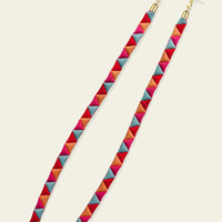 Abstract Quilted Lace Stringz