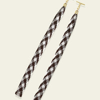 Checkered Knit Lace Stringz