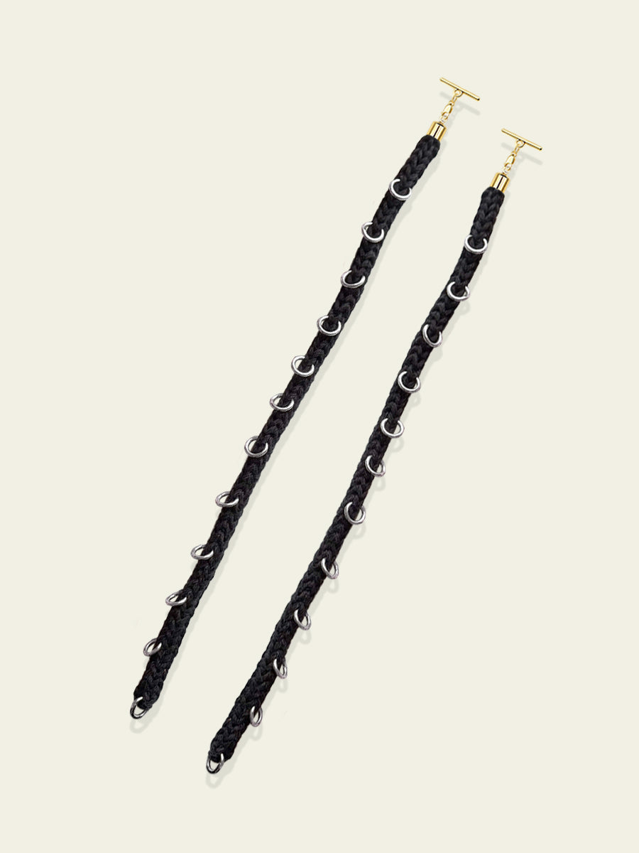 Knit Stringz with Ring Piercings by BYKARYA