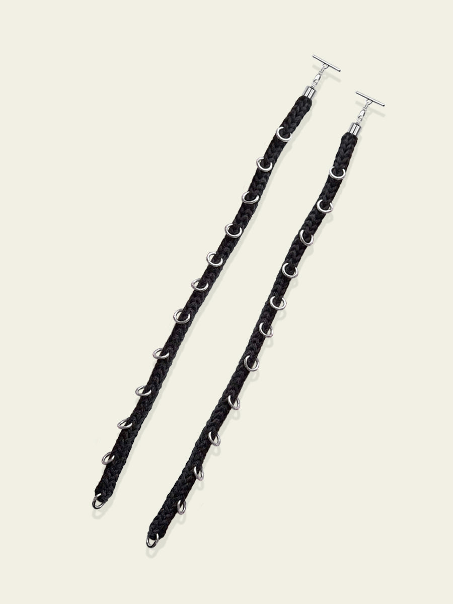 Knit Stringz with Ring Piercings by BYKARYA