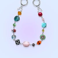 Lumen0s Lampwork Bead Swag by kuebiko! co