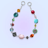 Lumen0s Lampwork Bead Swag by kuebiko! co