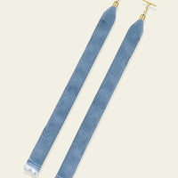 Denim Wide Lace Stringz