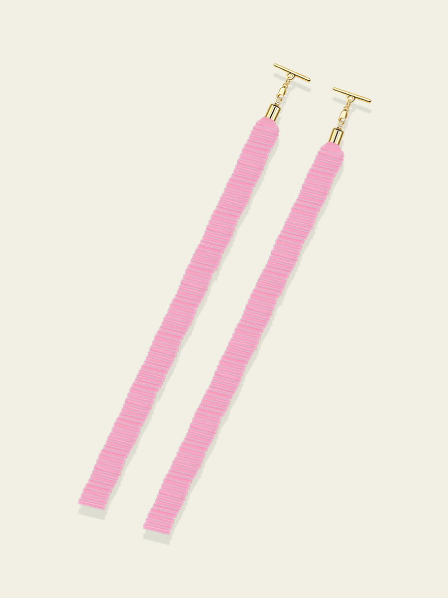 Primrose Pleated Ribbon Stringz