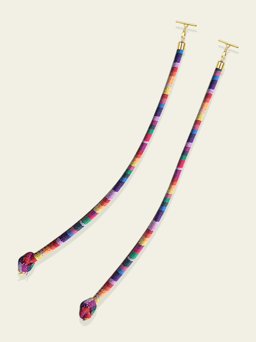 Rainbow Wrapped Rope Stringz