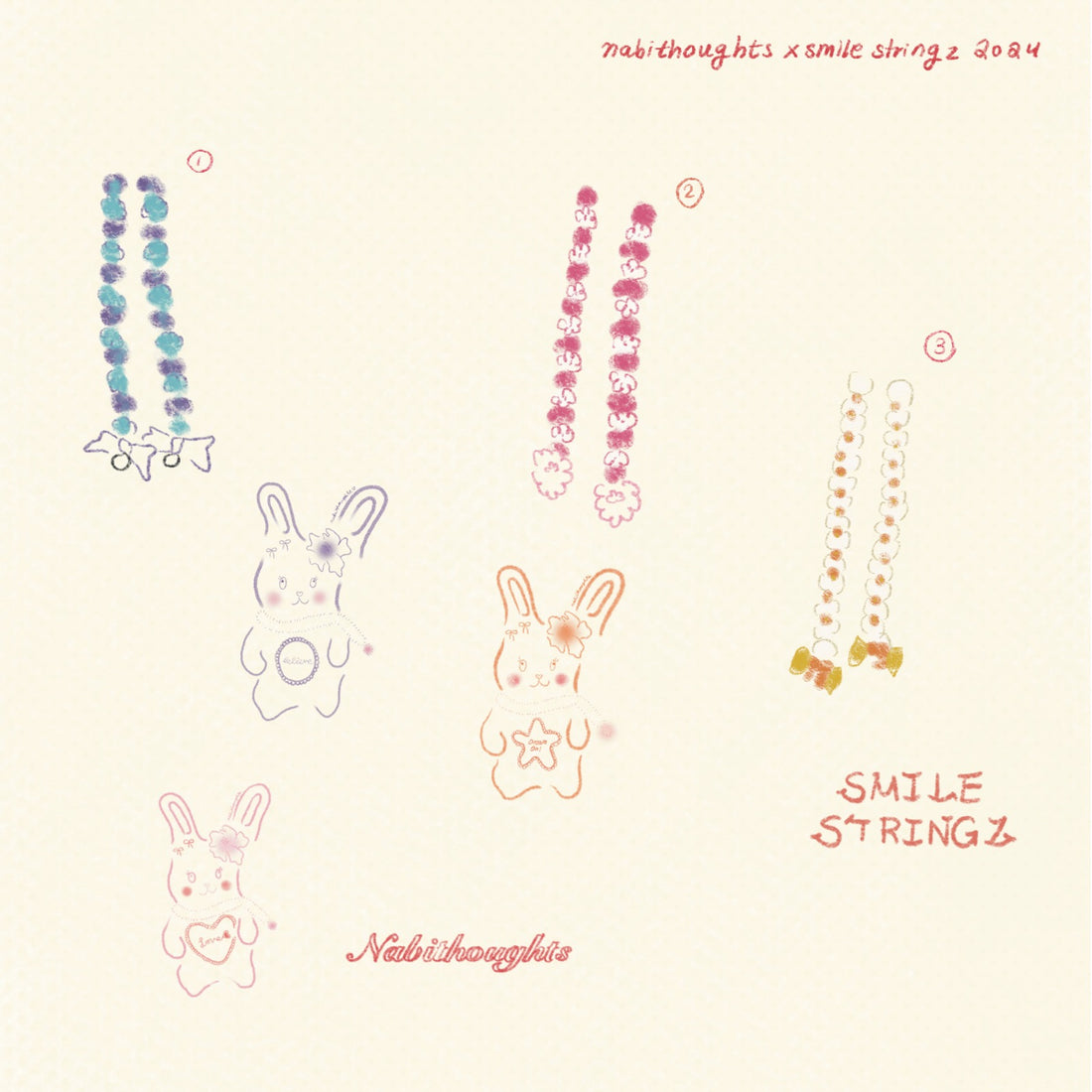 Cherry Blossom Lace Stringz by Nabithoughts