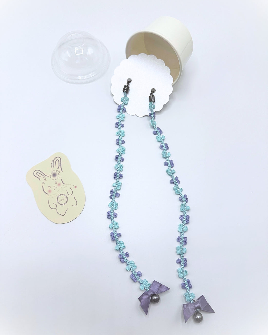 Morning Glories on the Vine Lace Stringz by Nabithoughts