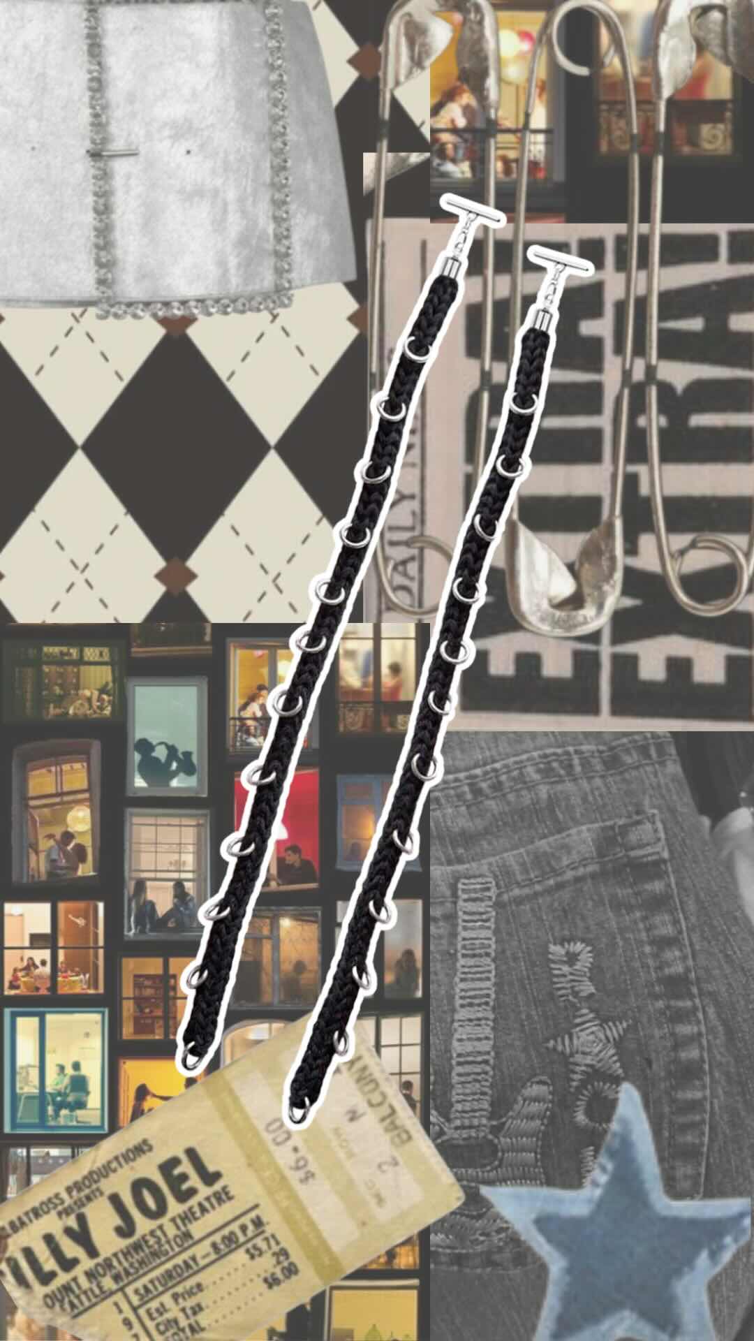 Knit Stringz with Ring Piercings by BYKARYA