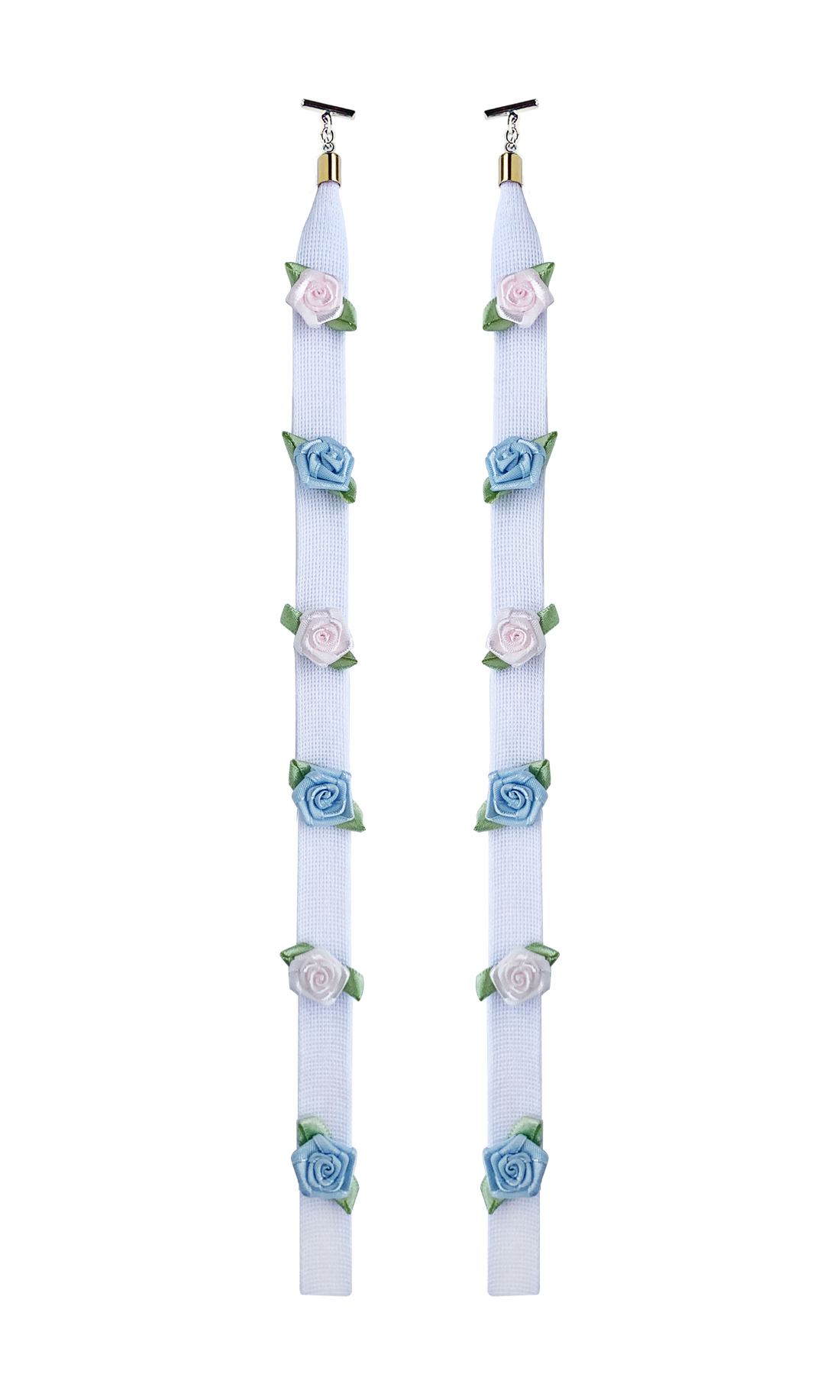 Knit Lace with Rose Appliques Stringz by BRANDO