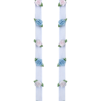 Knit Lace with Rose Appliques Stringz by BRANDO