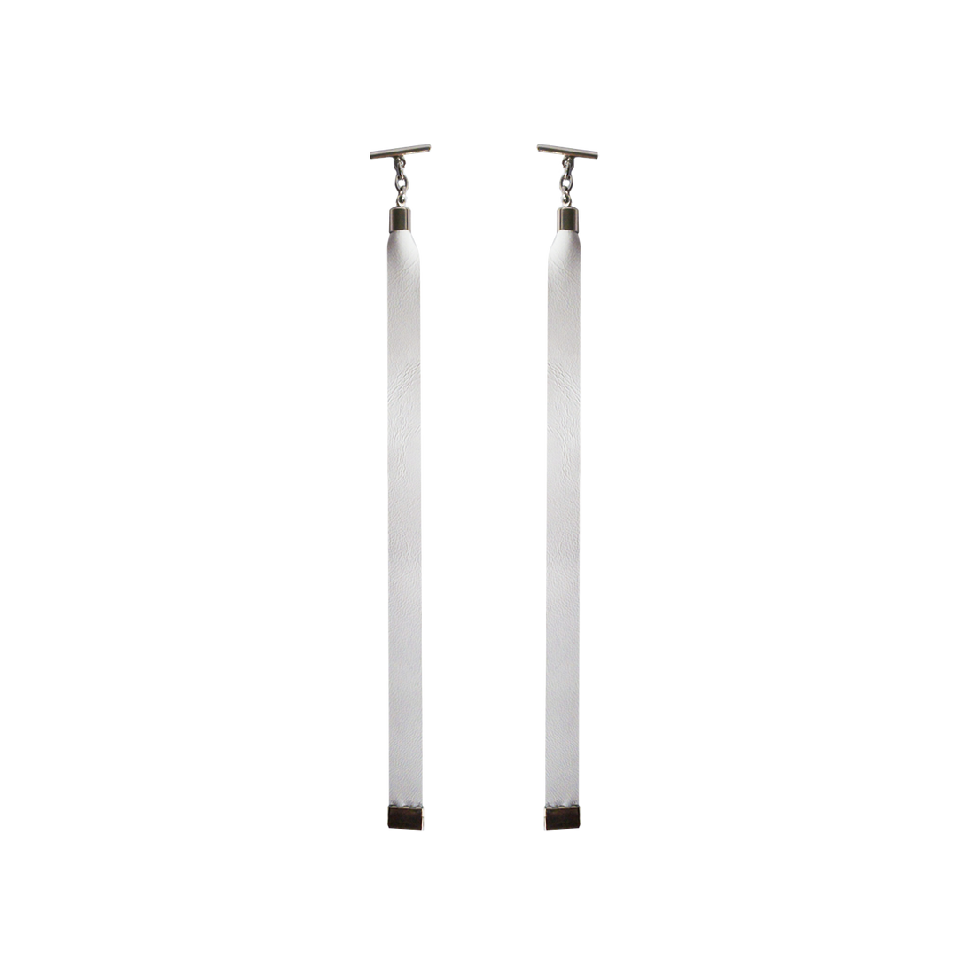 White Leather Lace Stringz