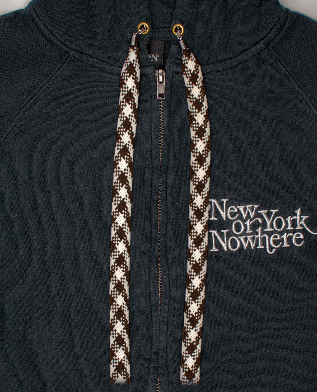 Checkered Knit Lace Stringz