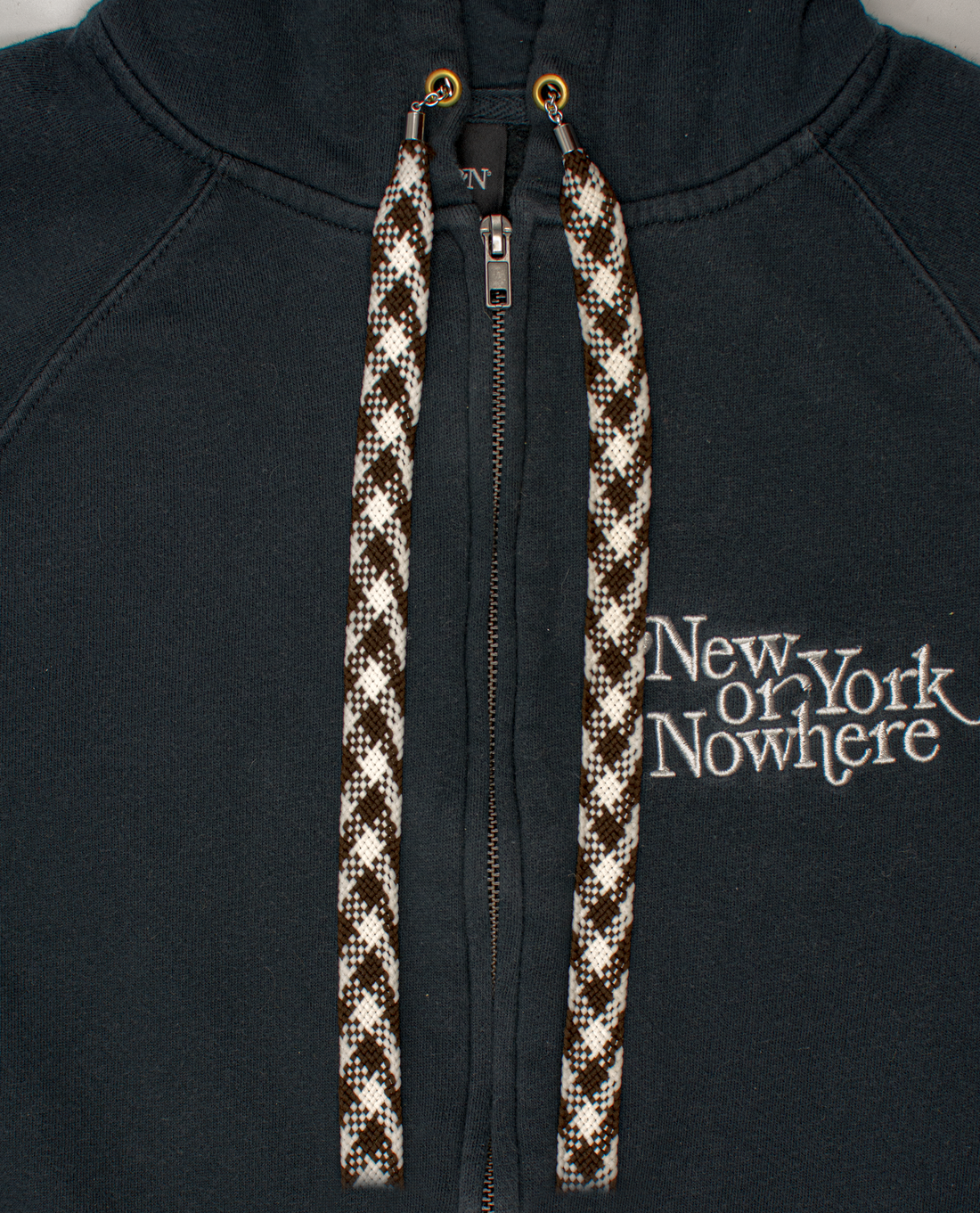 Checkered Knit Lace Stringz