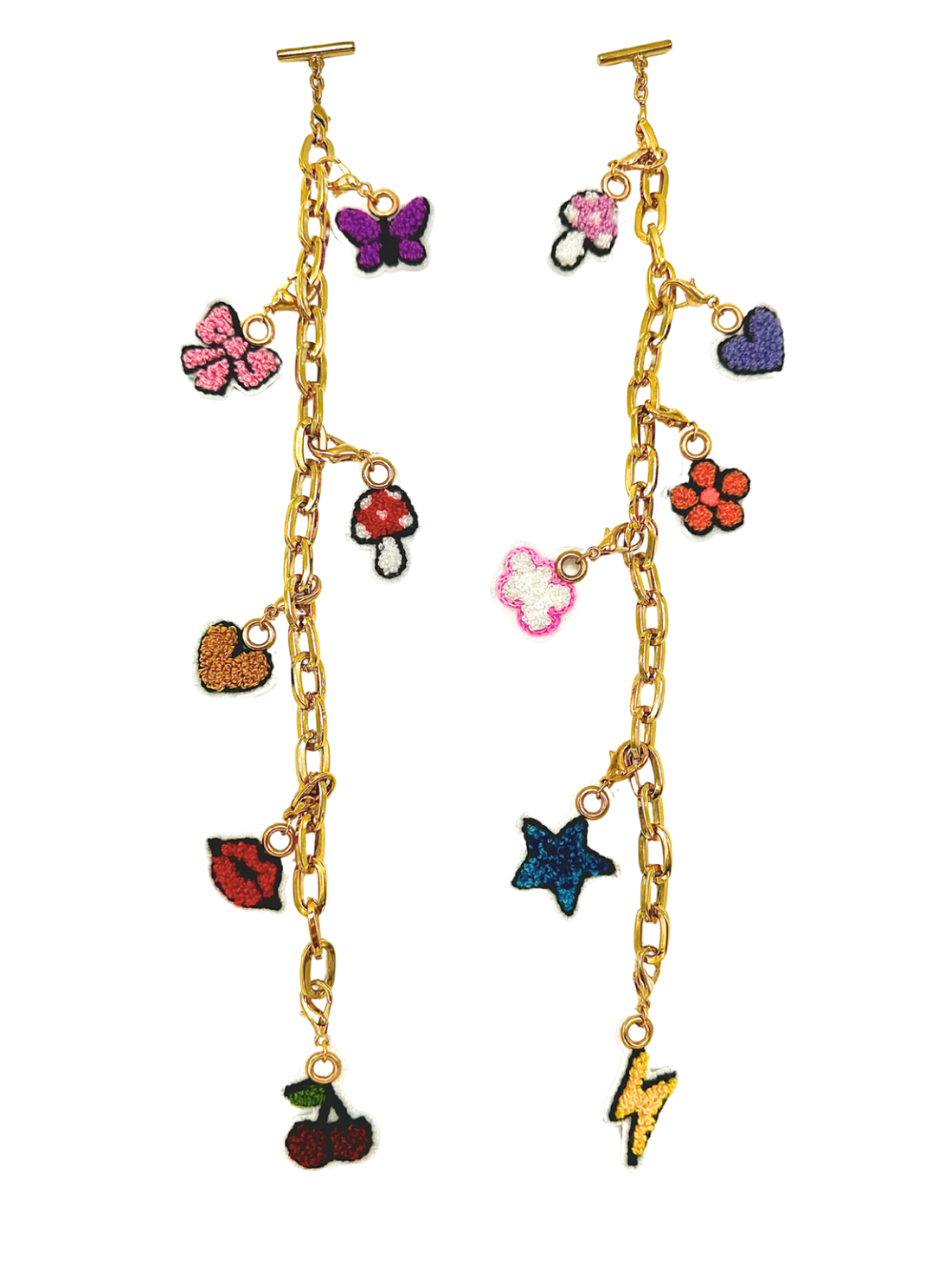 Chain Rope Set with Embroidered Charms | UNTREND x SMILE STRINGZ