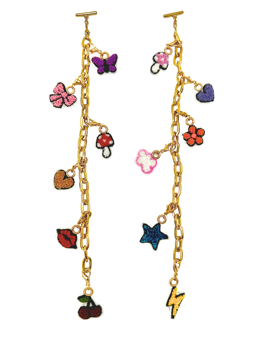 Chain Rope Set with Embroidered Charms | UNTREND x SMILE STRINGZ