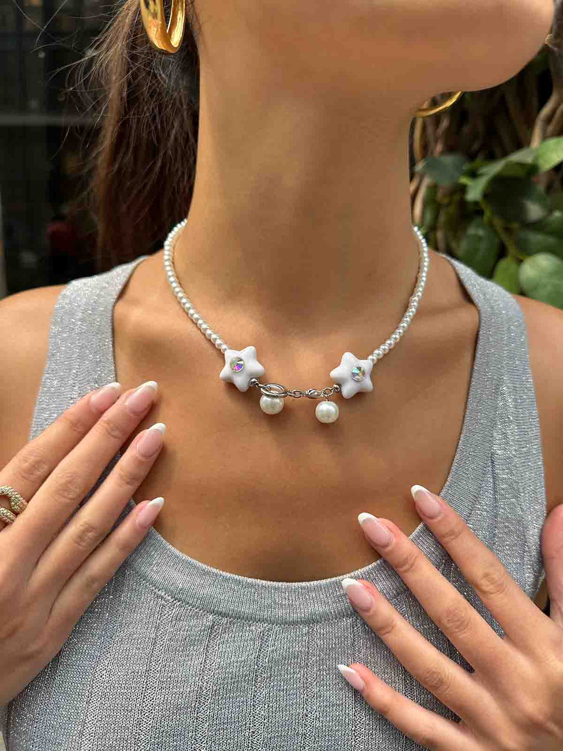 Milky Way Glass Pearls Stringz by kuebiko! co