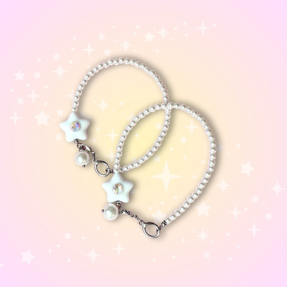 Milky Way Glass Pearls Stringz by kuebiko! co