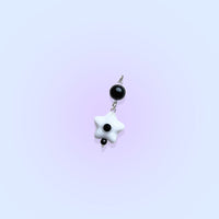 North Star Black Gem Charm by kuebiko! co