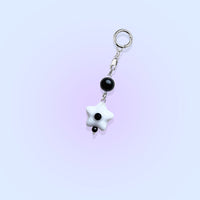 North Star Black Gem Charm by kuebiko! co