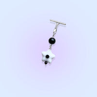 North Star Black Gem Charm by kuebiko! co