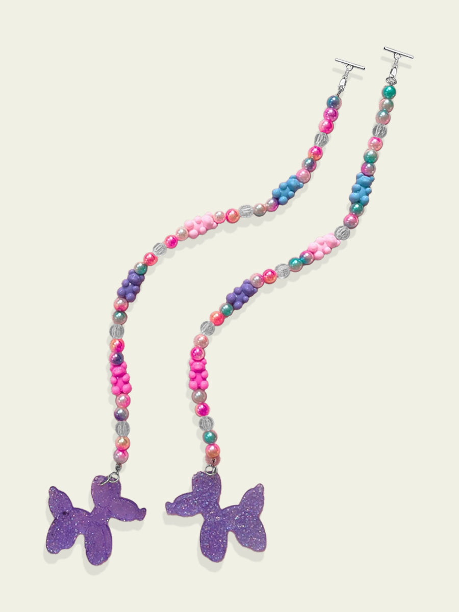 Balloon Animal Resin Hoodie Charms by Dilly Donut Designs