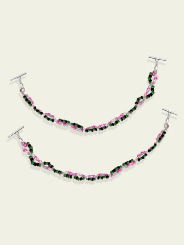 Good and Evil Bead Chain Set by Dilly Donut Designs
