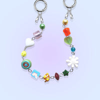Anemoia Lampwork Bead Swag by kuebiko! co