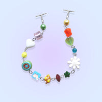 Anemoia Lampwork Bead Swag by kuebiko! co