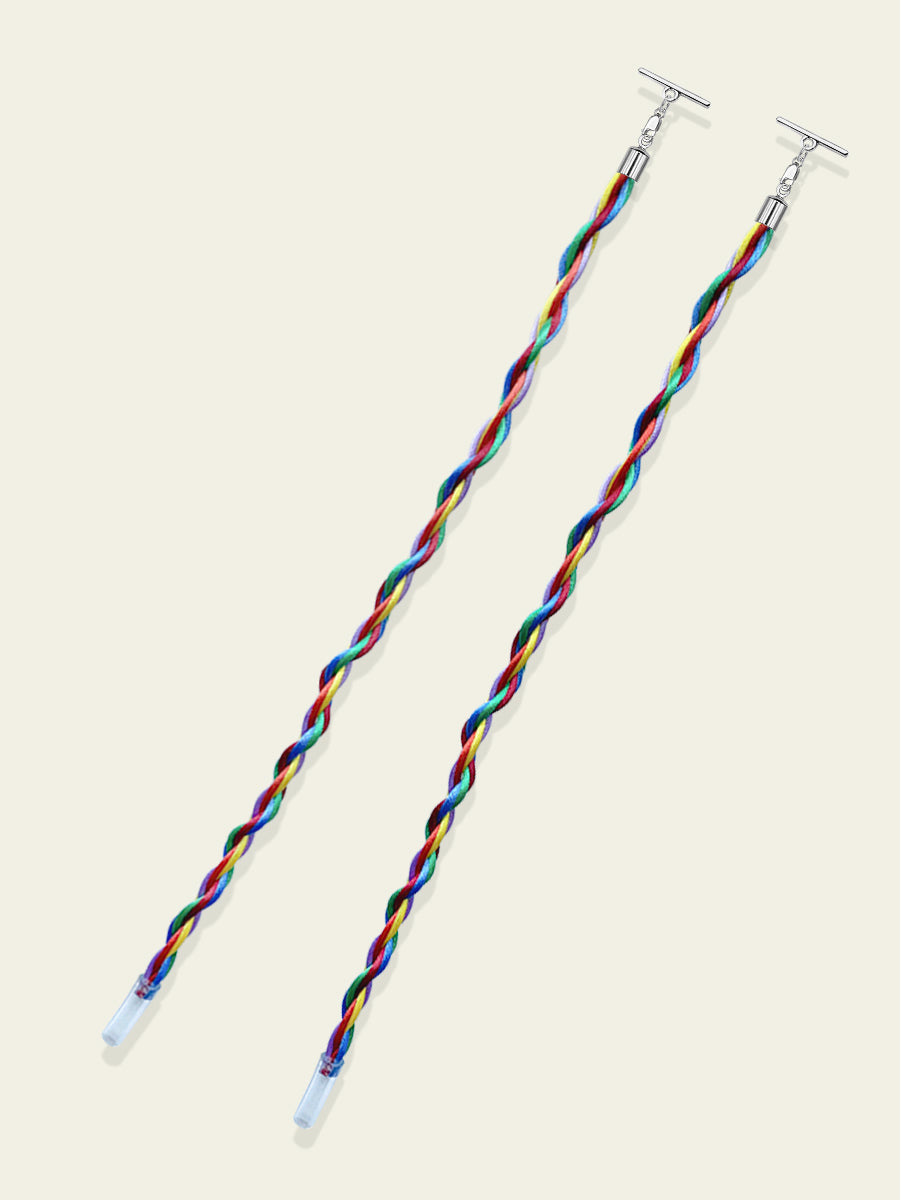 Rainbow Twist & Shout Braided Rope