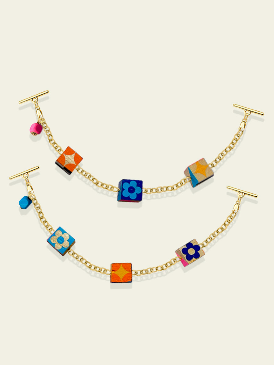 DIVA Block Beads Shoe Stringz