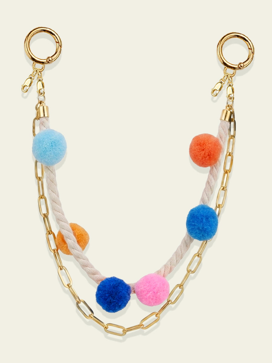 Pom Pom Rope and Chain Swag