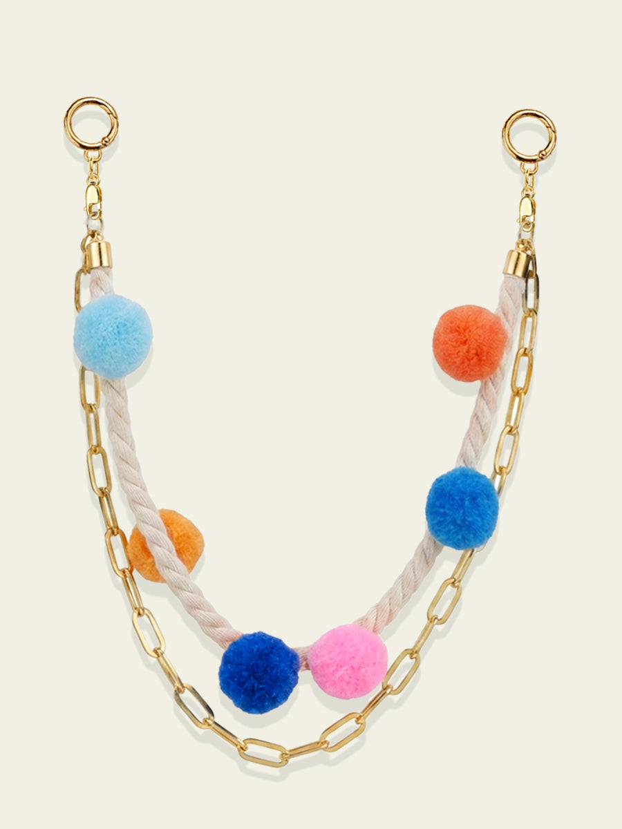 Pom Pom Rope and Chain Swag
