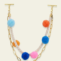 Pom Pom Rope and Chain Swag