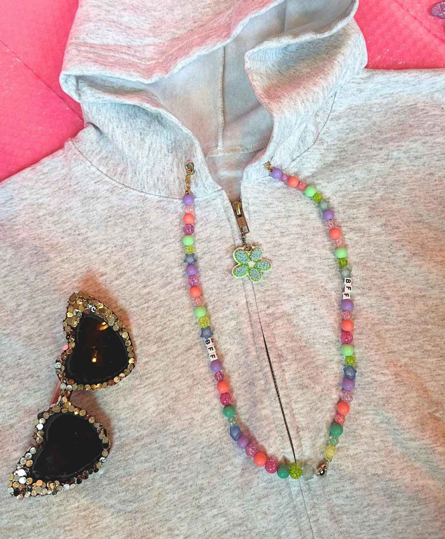 BFF Hoodie Charms with Heart Magnet by Dilly Donut Designs