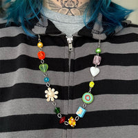 Anemoia Lampwork Bead Swag by kuebiko! co