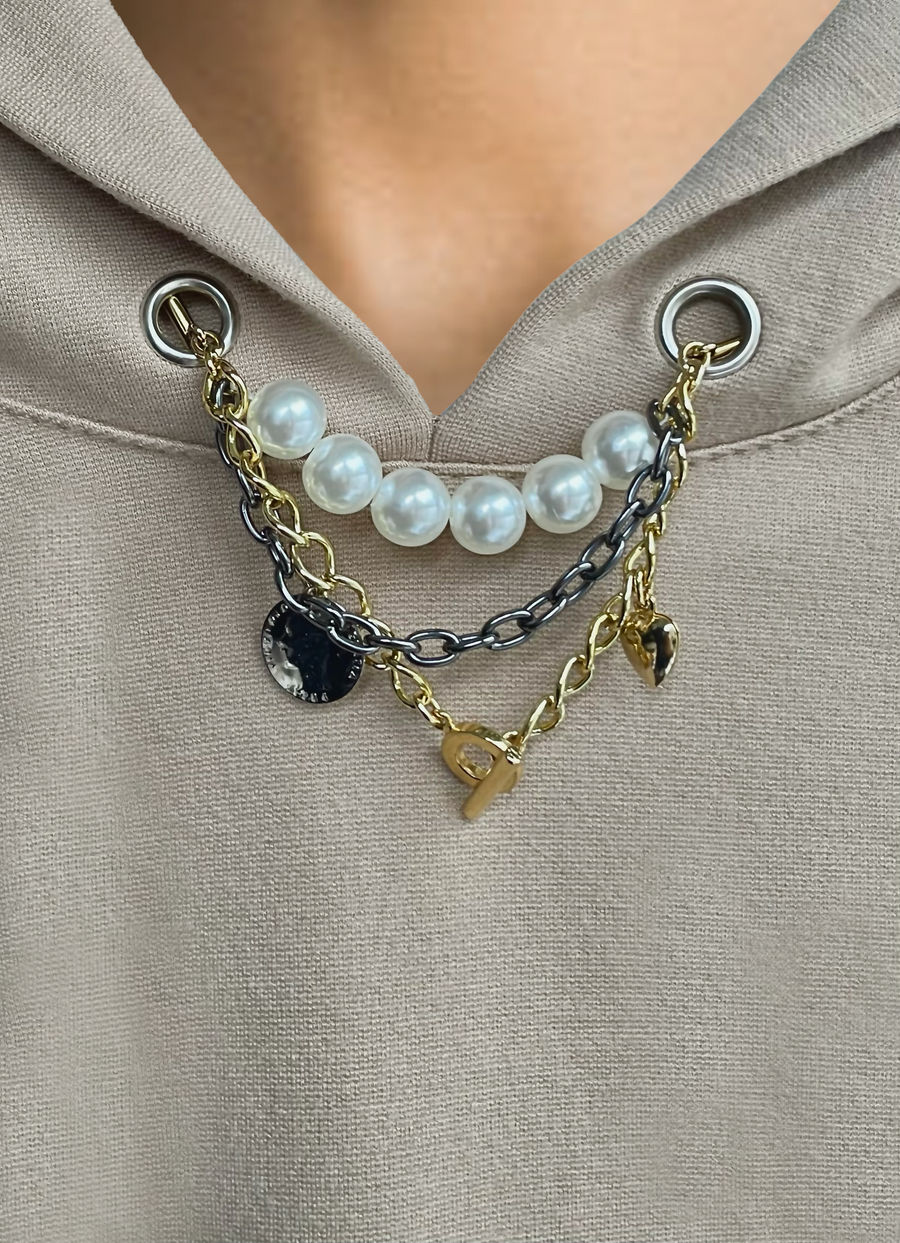 3 in 1 Pearls, Chains, and Charms