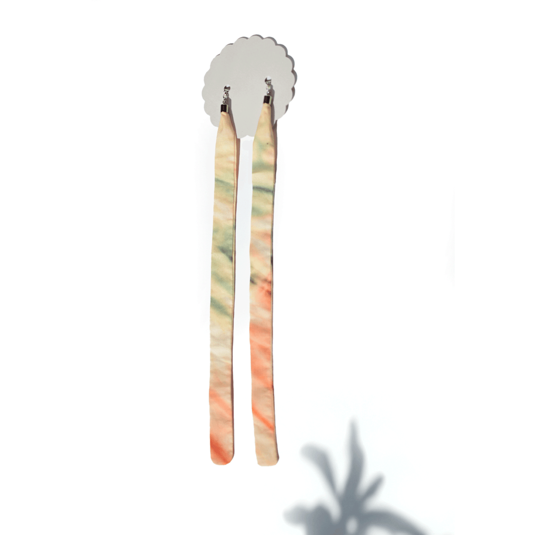 Melon Tie Dye Flat Lace