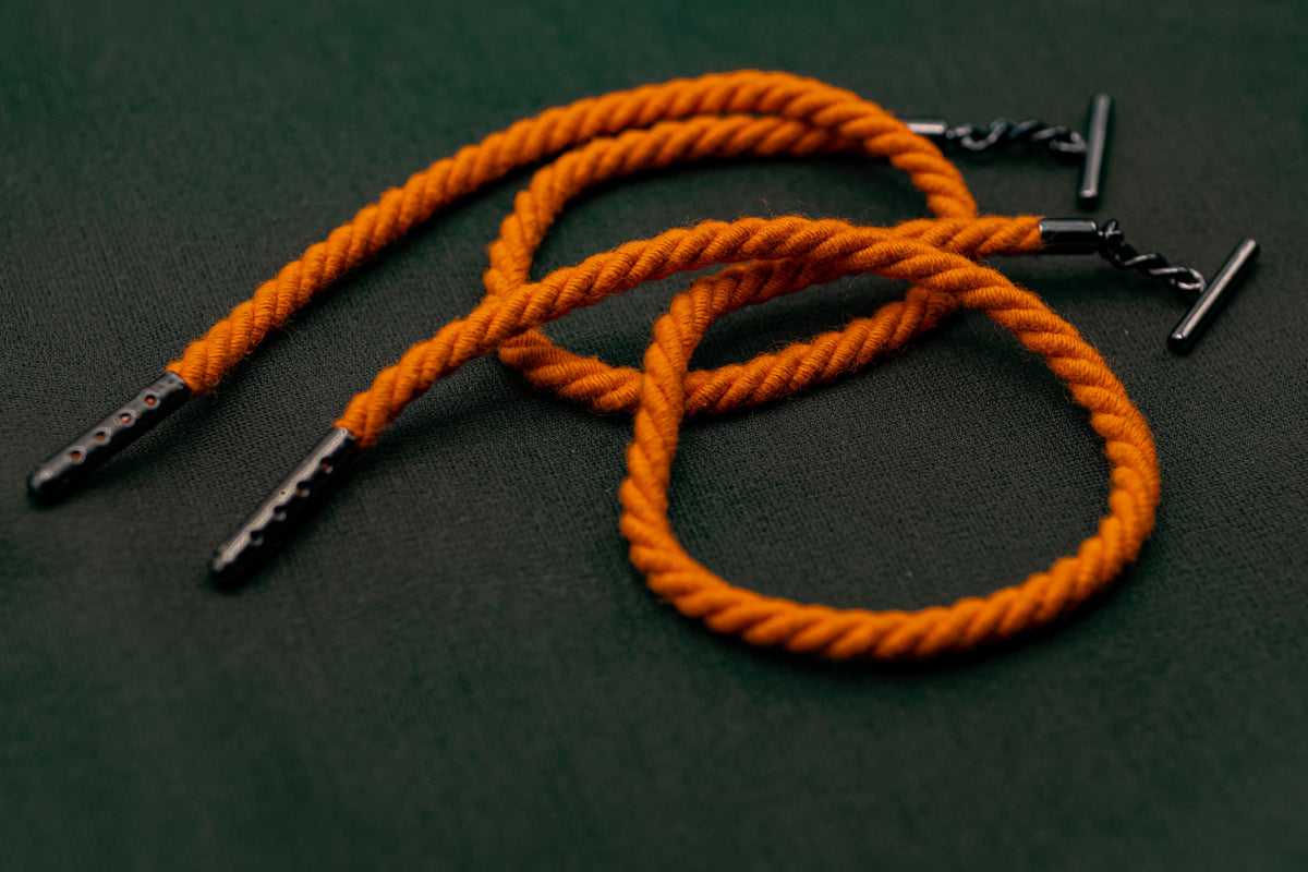 Classic Cotton Braid Rope with Aglets